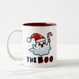 Papais noeis Bonitos Espantam A Caneca Boo