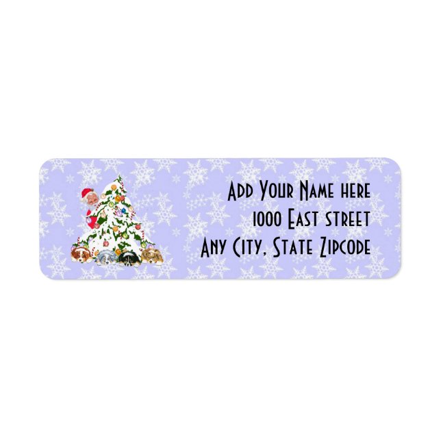 Papais noeis c/Aussie Puppies Abaixo da etiqueta d (Frente)