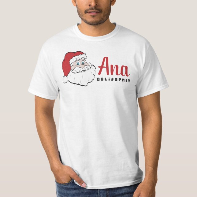 Papais noeis camiseta Ana California (Frente)
