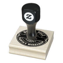 Papais noeis Carimbo de presente de Natal