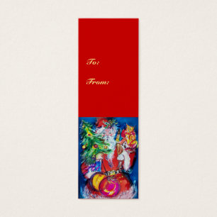 PAPAIS NOEIS COM ÁRVORE DE NATAL E PRESENTES