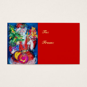 PAPAIS NOEIS COM ÁRVORE DE NATAL E PRESENTES