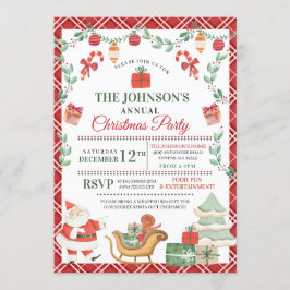 Papais noeis Convite de festas de Natal