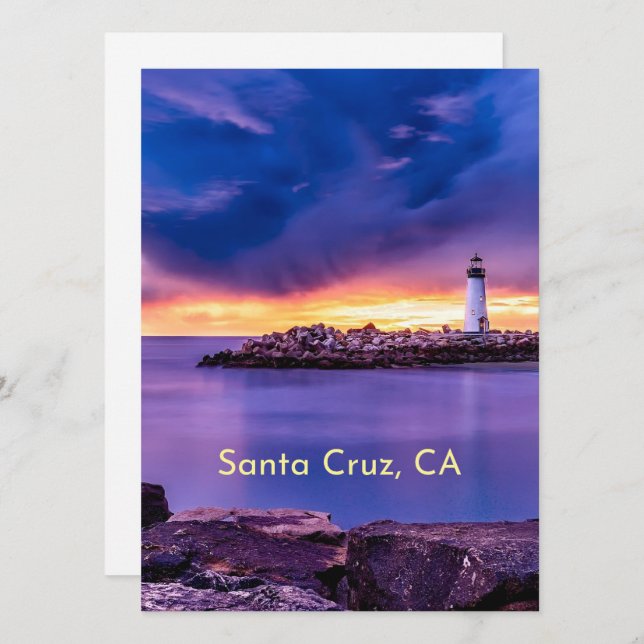 Papais noeis Cruz, farol da CA (Frente/Verso)