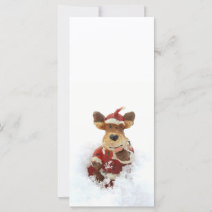 Papais noeis Cute Ursos No Indicador De Neve