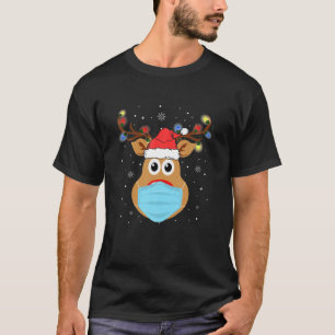 Papais noeis de Camisa de Rudolph Reindeer 2020