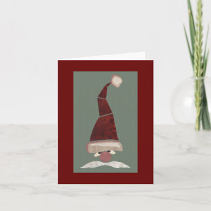 Papais noeis de Emil, cartão de Natal moderno do s