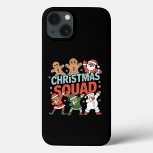 Papais noeis De Esquadrão De Natal Dabbing Elf Fam