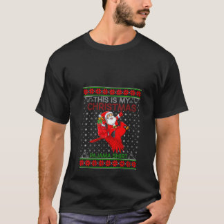 Papais noeis De Estilo De Suéter Do Xmas Andando D