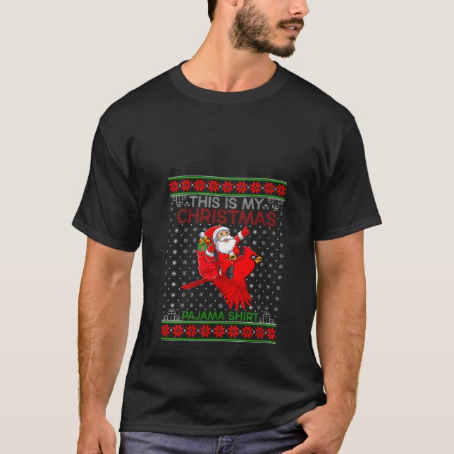 Papais noeis De Estilo De Suéter Do Xmas Andando D (Frente)