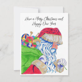 Papais noeis de Feriado de Cartão