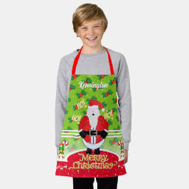 Papais noeis de GORDURA com Candy Cane e Holly em 