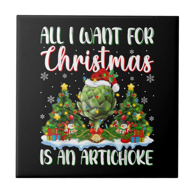 Papais noeis De Iluminação Xmas Tudo O Que Quero É (Frente)