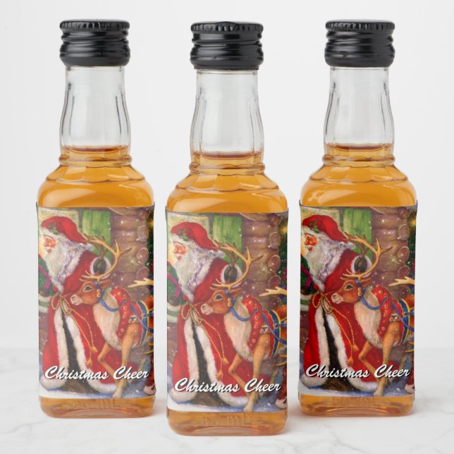 Papais noeis de Natal (Garrafas)