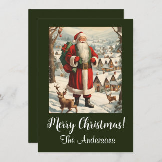 Papais noeis de Natal 13 Feliz Natal! Cartão de Na