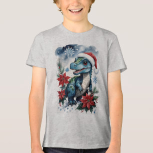 Papais noeis de Natal Adoráveis Papais noeis T-Rex