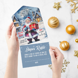 Papais noeis de Natal da Wonderland Winter Chá de