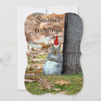 Papais noeis de Natal engraçados Cartão de saudaçã