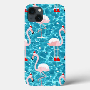 papais noeis de natal flamingo