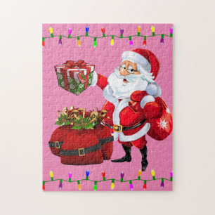 Papais noeis de Natal Quebra-cabeça
