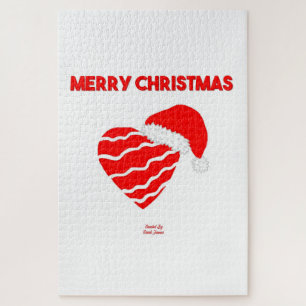 Papais noeis De Natal Quebra-cabeça De 20" X 30"