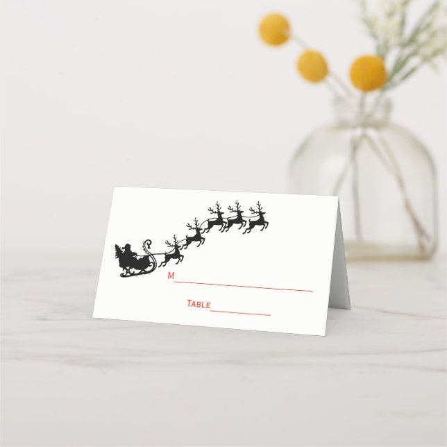 Papais noeis de Natal Suspendem Cartões de Espaço  (Verso)