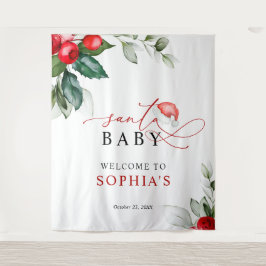 Papais noeis de Natal Tapeçaria Chá de fraldas