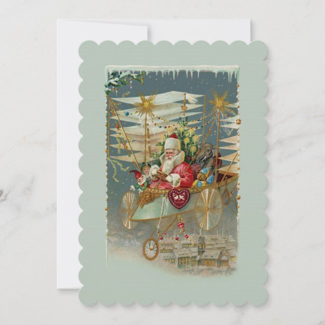 Papais noeis E Seu Incrível Convite Para Máquinas  (Frente)