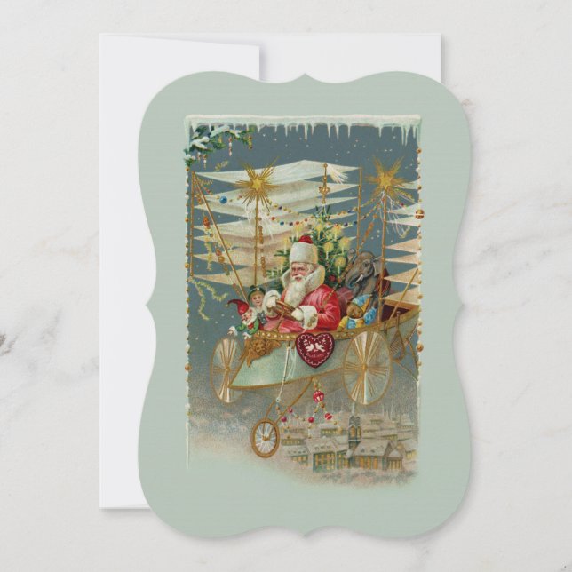 Papais noeis E Seu Incrível Convite Para Máquinas  (Frente)