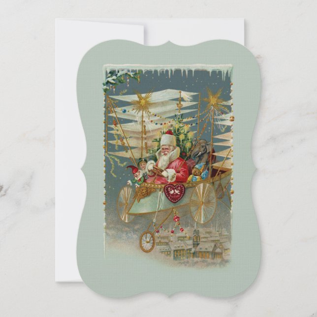 Papais noeis E Seu Incrível Convite Para Máquinas  (Frente)