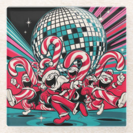 Papais noeis Elves Candy Canes Dança A Sob Bola Di