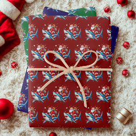 Papais noeis Engraçados Presente Presente no Lago 