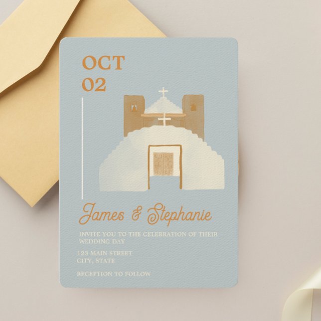 Papais noeis Fe Convites De Casamento (Criador carregado)