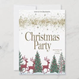 Papais noeis Feliz Convite de festas de Natal Fest