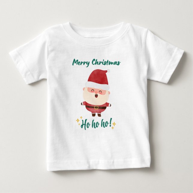 Papais noeis Ho Ho! Camiseta (Frente)