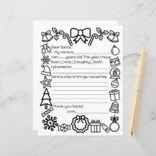 Papais noeis - Letra Coloração Página