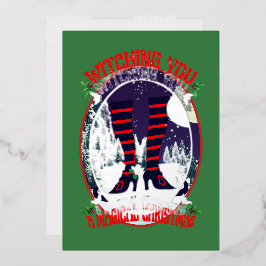 Papais noeis mágicos de cavalaria de bruxa Mikitie