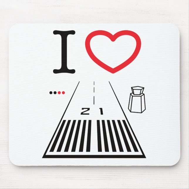 Papais noeis Mônica Airport Runway 21 - Mouse pad (Frente)