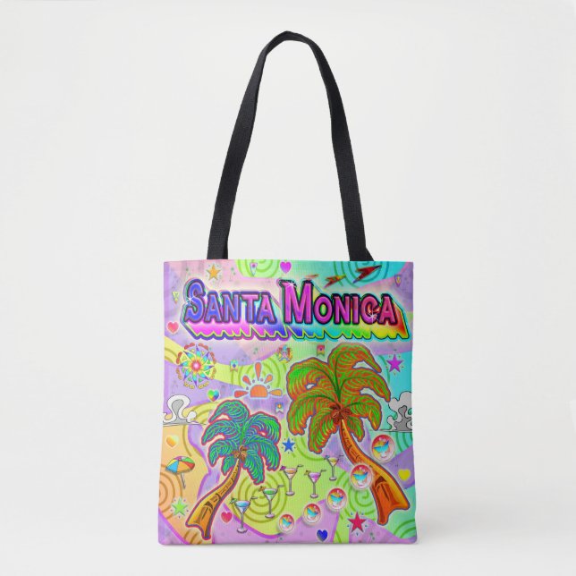 Papais noeis Mônica Férias Tote Bag Alvo (Frente)