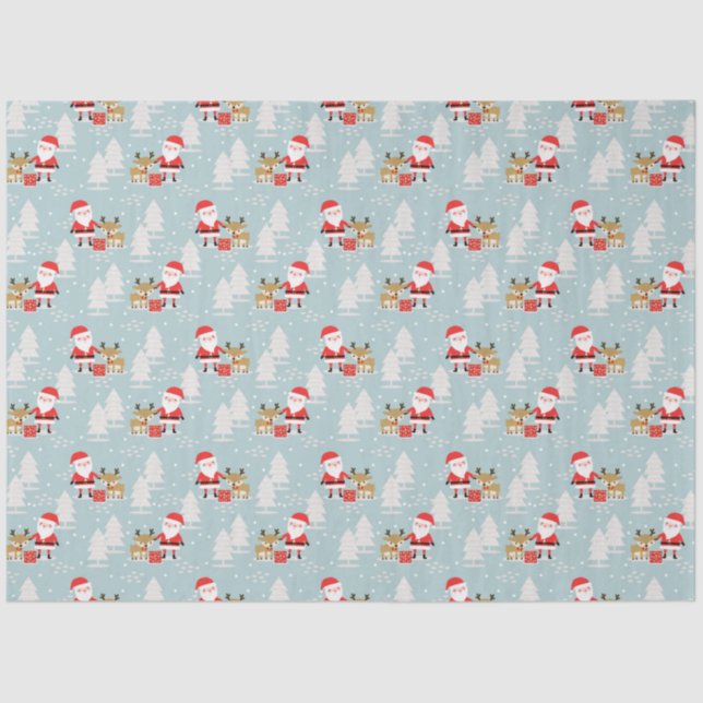 Papais noeis, Neves, Rudolph e Apresenta Papel Tec (Frente )