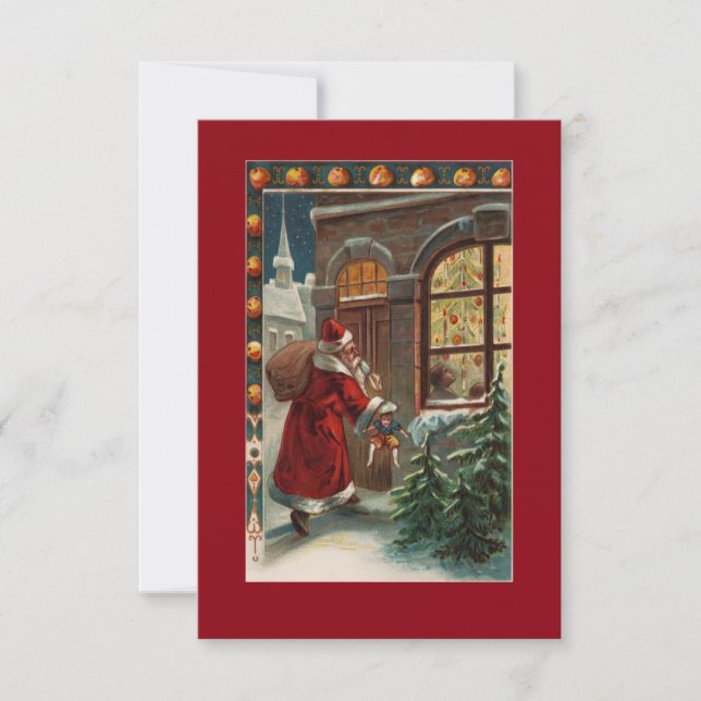 Papais noeis no Convite à Porta (Frente)