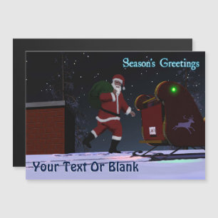 Papais noeis no telhado - Saudações da temporada