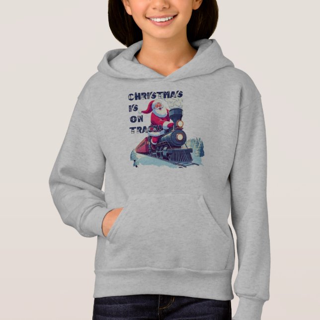 Papais noeis num comboio (Frente)