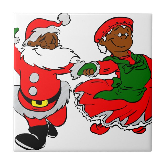 papais noeis pretos sra. claus (Frente)