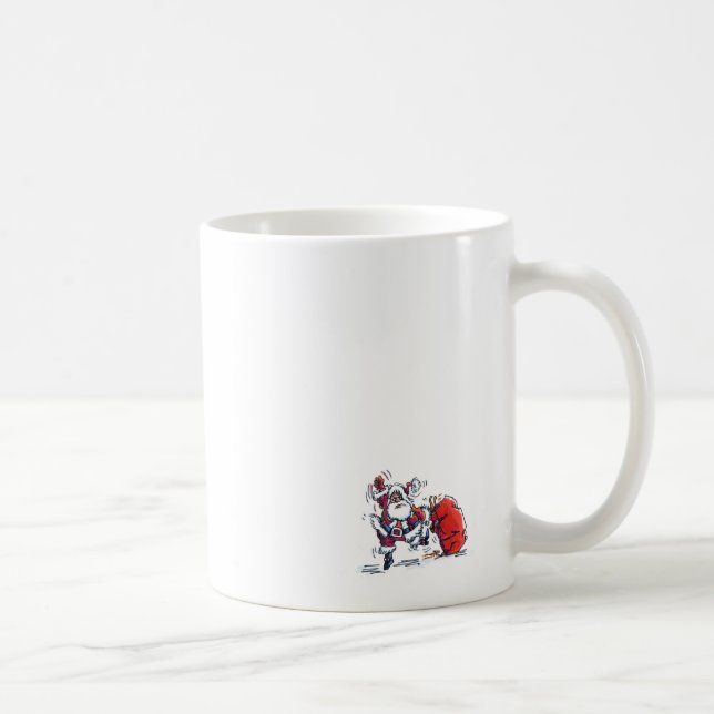 Papais noeis raivosos caneca esquerda (Direita)