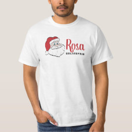 Papais noeis Rosa California Camiseta