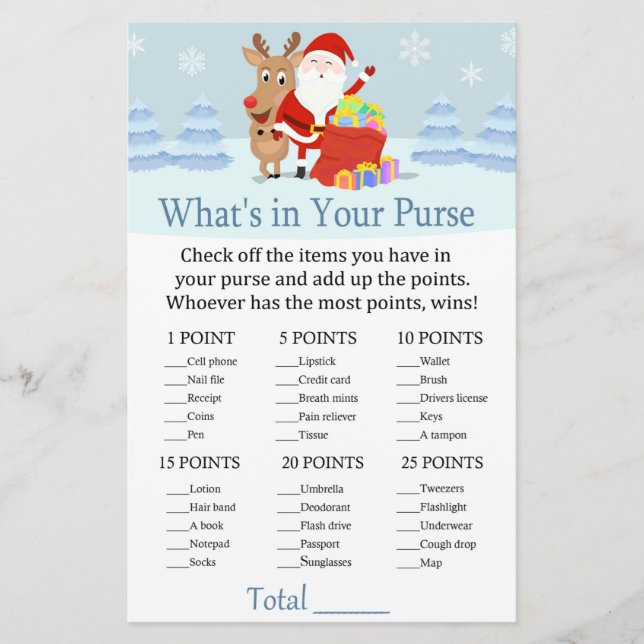 Papais noeis, Rudolph O que há no seu jogo de bols (Frente)