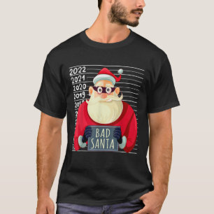 Papais noeis Ruins Camisa Queria Papai Noel Fúria 