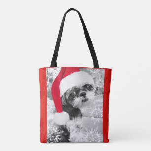 Papais noeis Shih Tzu Tote Bag