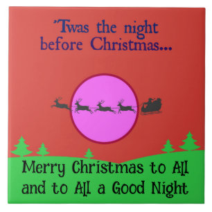 Papais noeis Sleigh Passando Rosa Púrpura Inteiro 